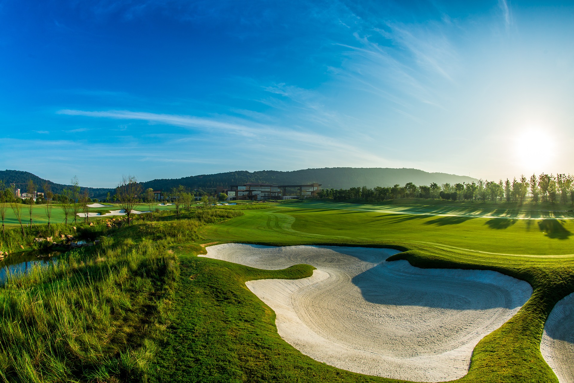 Scenic Golf course