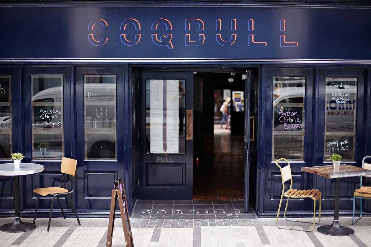 Coqbull restaurant Cork
