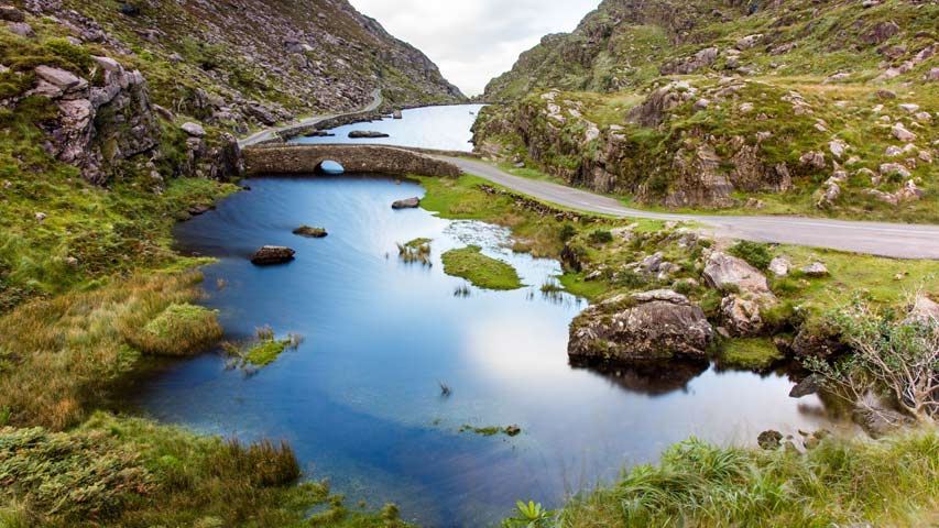 View looking out Gap of Dunloe